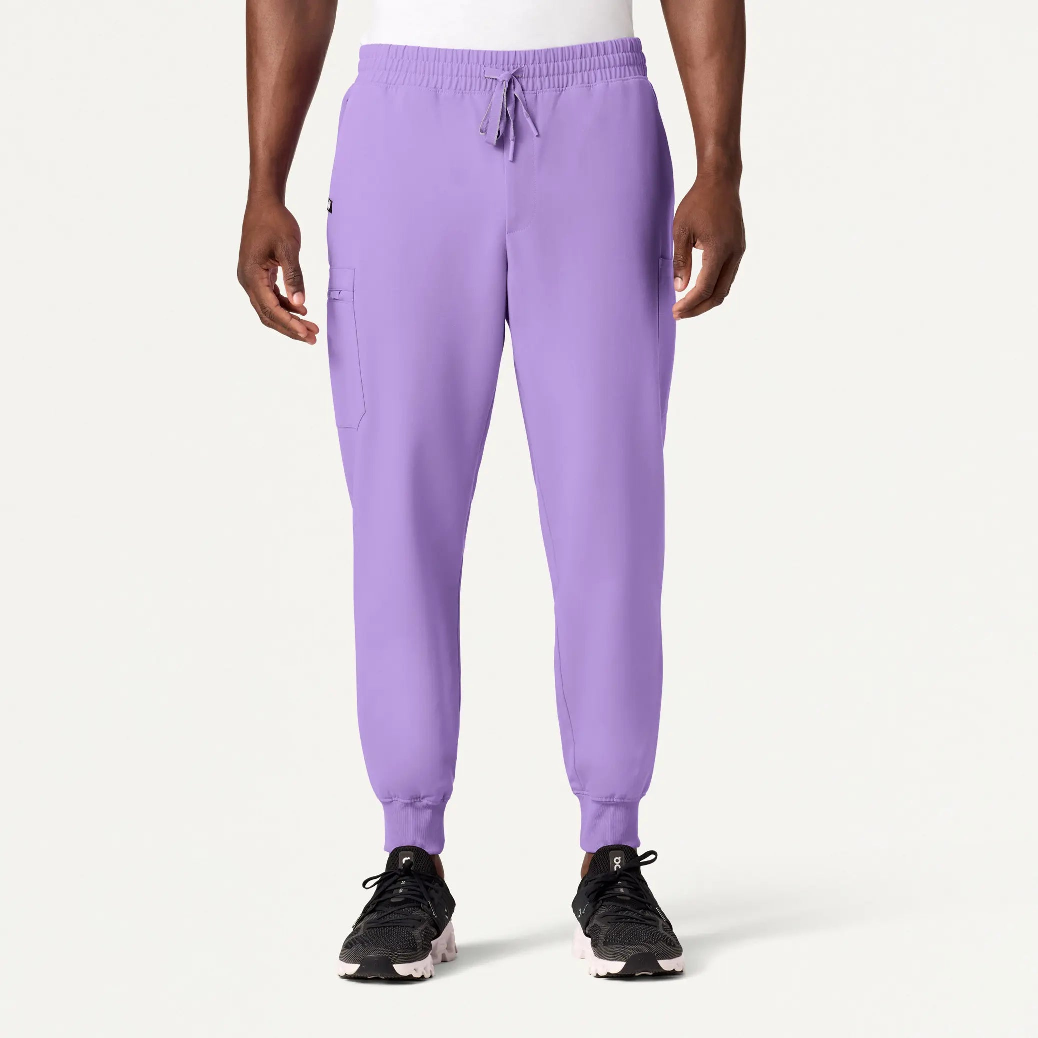 Jaanuu Men's Osmo 8-Pocket Scrub Jogger - Lilac