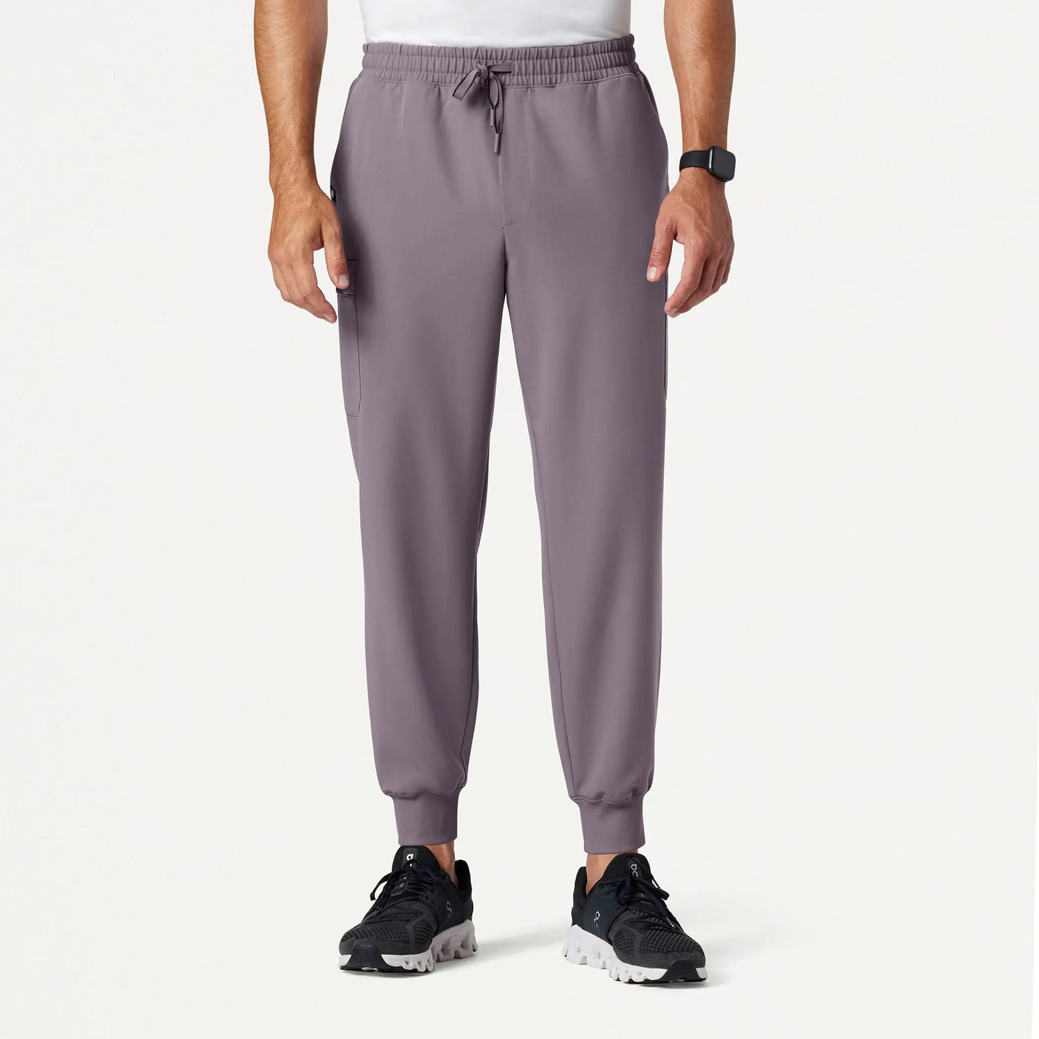 Jaanuu Men's Osmo 8-Pocket Scrub Jogger - Titanium