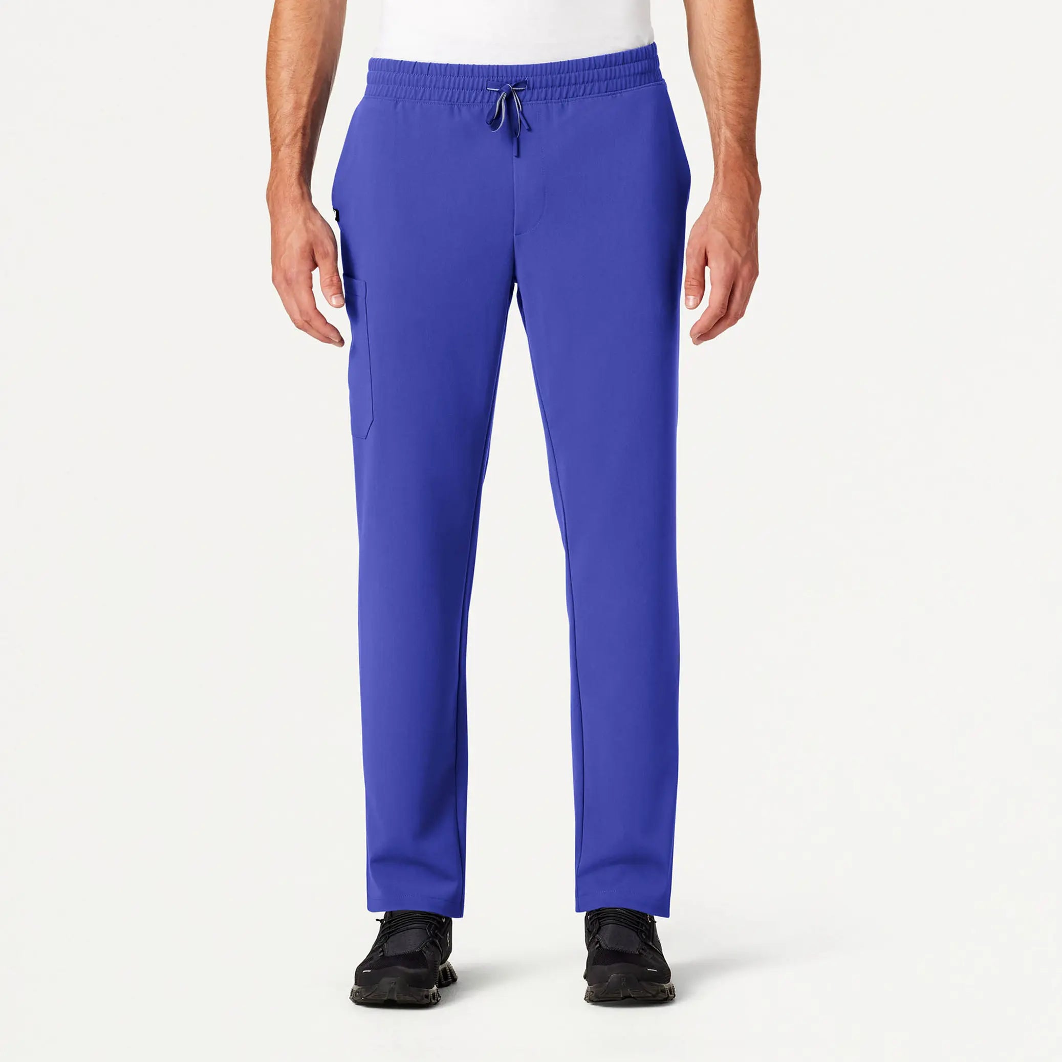 Jaanuu Men's Rhodes Everyday Straight-Leg Scrub Pant - Moon Blue