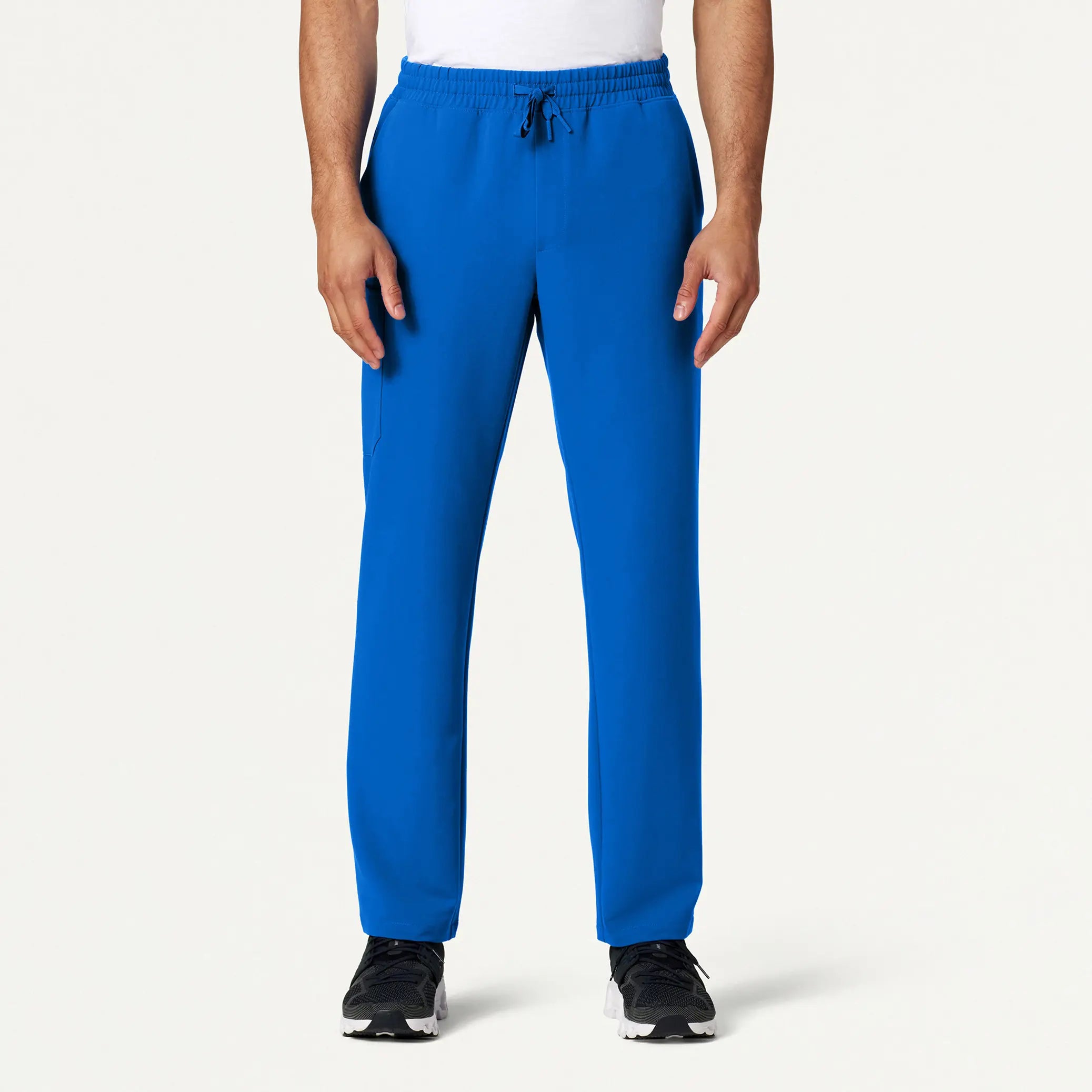 Jaanuu Men's Rhodes Everyday Straight-Leg Scrub Pant - Royal Blue