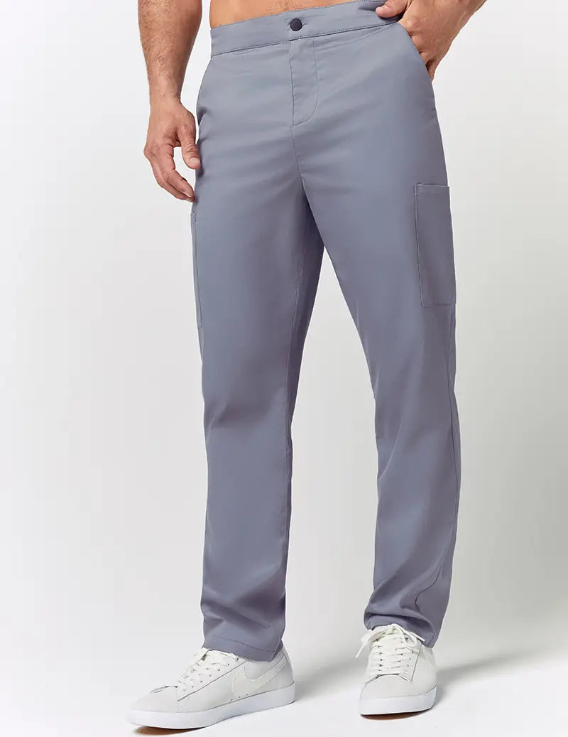 Jaanuu Men's Straight Leg Zip Pant - Graphite