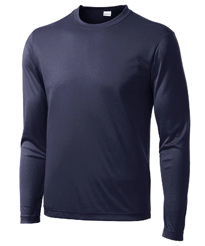 Tall Men's Long Sleeve Performance T-Shirt  - Sizes L-2XL - 4 Colors Available