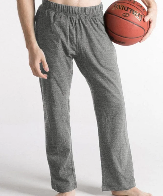 Tall Men's Slim Fit Athletic Pants: Cotton Jersey - Graphite Heather, Navy & Black - DISCONTINUED