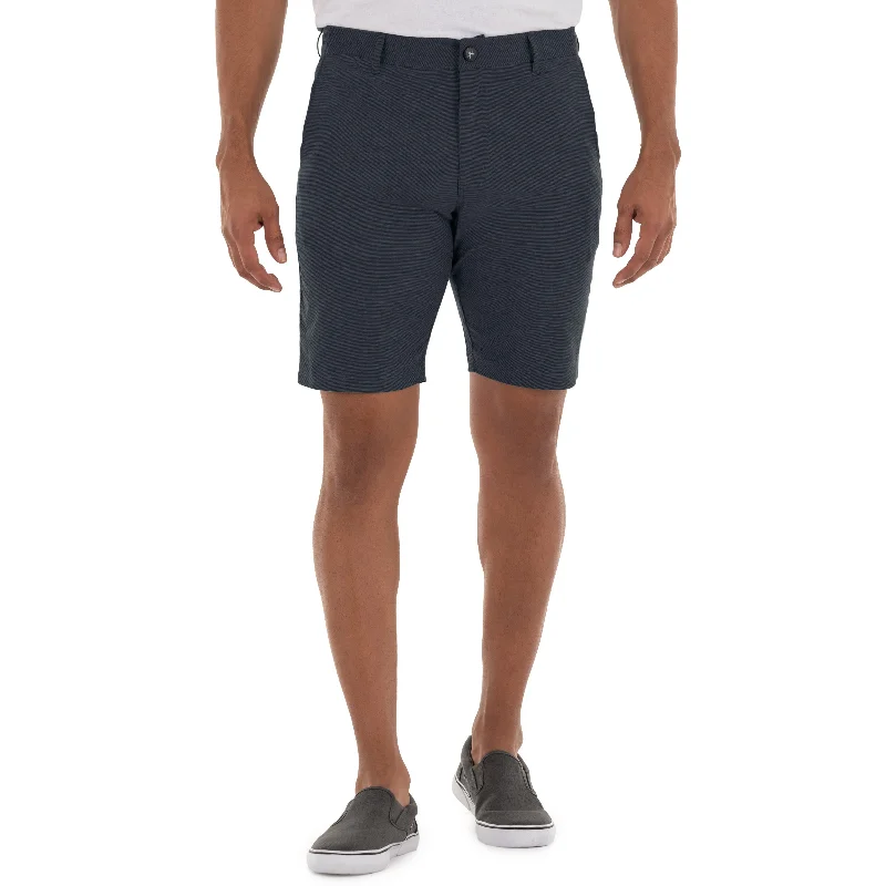 Men's 9" Hybrid Performance Blue Walking Short