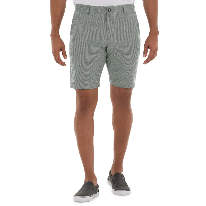 Men's 9" Hybrid Performance Gray Walking Short